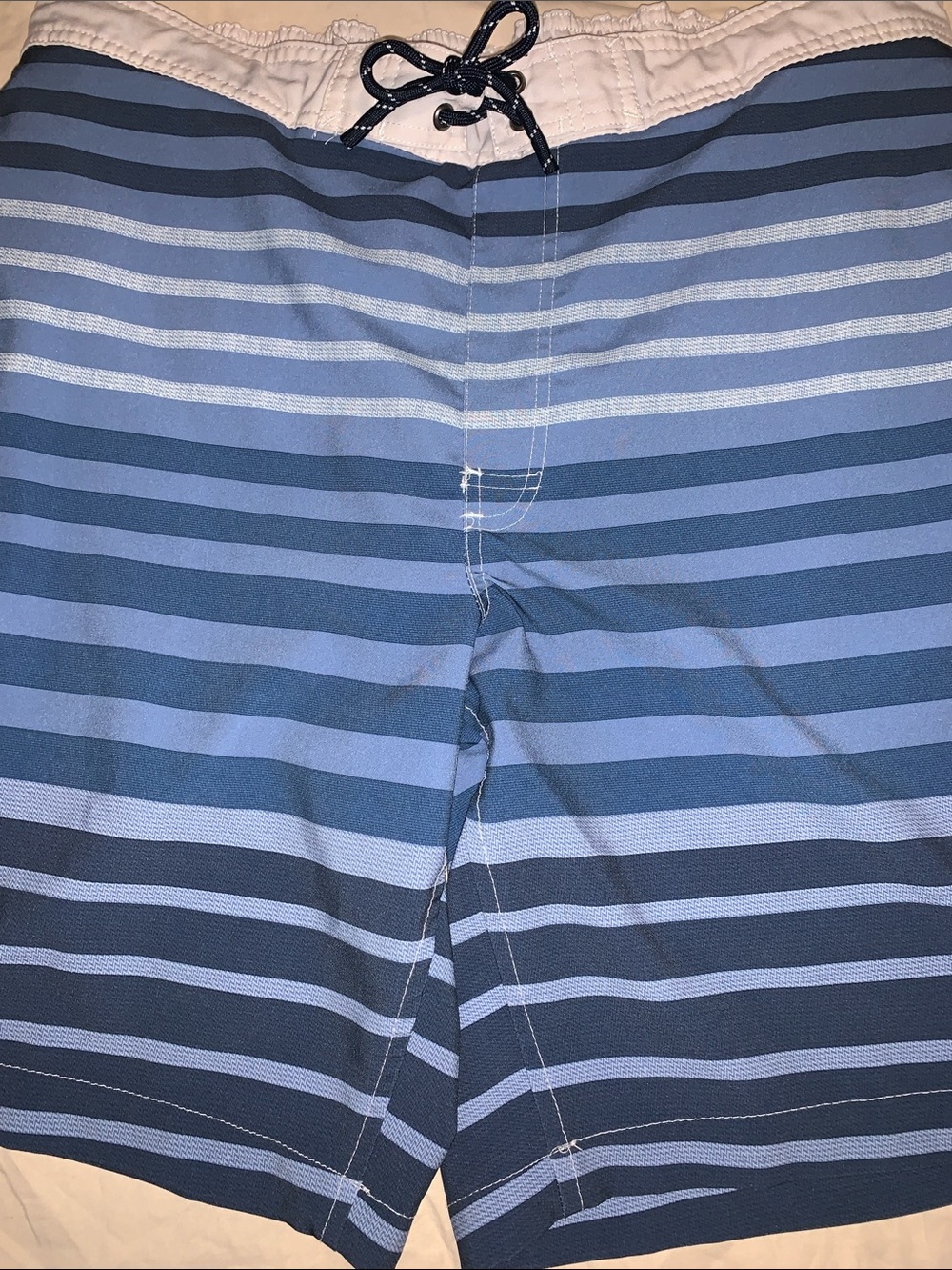 Sonoma Blue Striped Men’s Swim Trunks